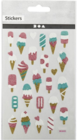 CC Eiscreme-Aufkleberblatt 10x16 cm-2