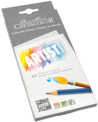 Cretacolor Artist Studio Watercolor Pencils Set 12 pieces