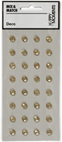 Stick-Strasssteine ??8 mm Gold 32 Stück-2