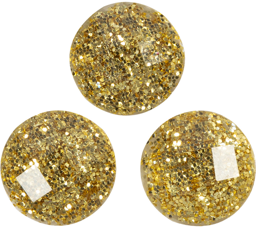 Stick-Strasssteine ??8 mm Gold 32 Stück-3