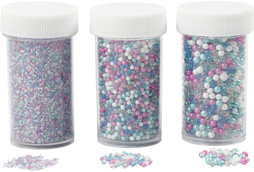 CC Mini Glas Stenen Pastelkleuren
