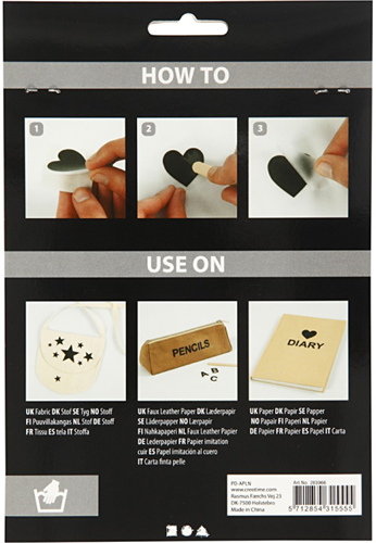 CC Rub-on Stickers, black, letters and numbers, H: 17 mm, 12,2x15,3 cm, 1 pack-3