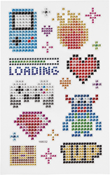 CC Diamond Sticker Sheet Spiele