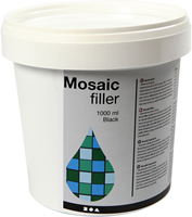 CC Mosaic Tile Grout, black, 1000 ml/ 1 bucket-2