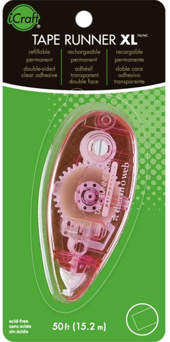 iCraft Permanent Double Sided Tape Roller XL 15 m