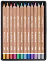 Cretacolor Mega Colored Pencils Metallic Set 12 colors