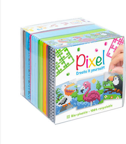 Pixelhobby Cube Set Tropical Birds II