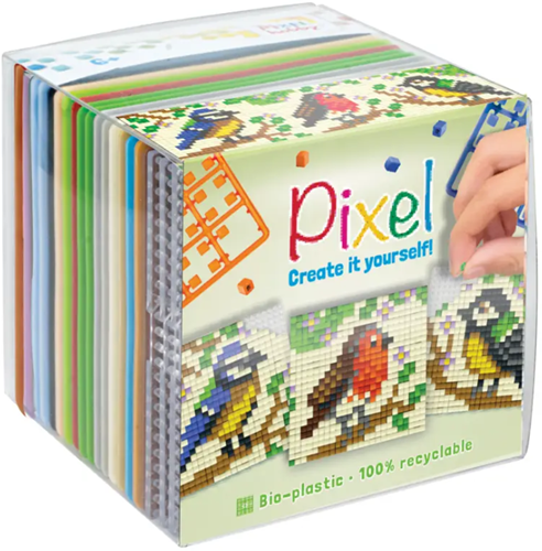 Pixelhobby Kubus set - Kleine vogels