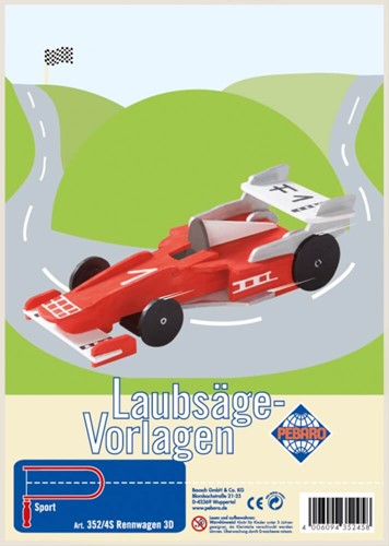 Pebaro Figuurzaag set Raceauto