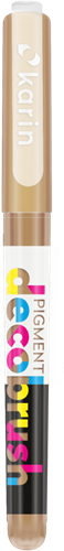 Karin Deco Brushmarker Pigment 722U Praline