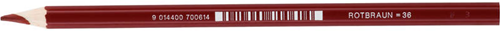 Jolly Superstick Kleurpotlood roodbruin