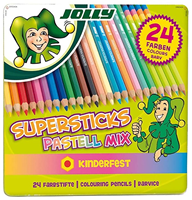 Jolly Supersticks Pastell-Buntstifte 24 Stück