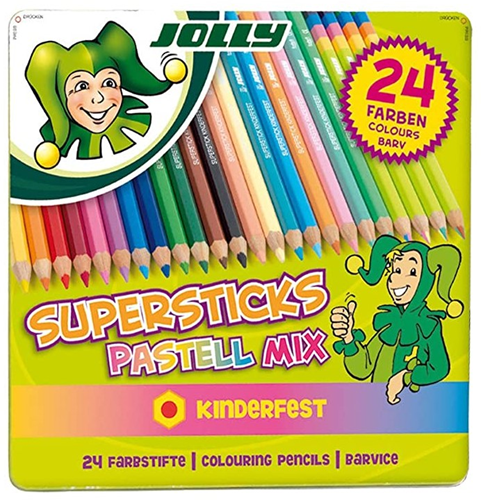 Jolly Supersticks Pastell-Buntstifte 24 Stück