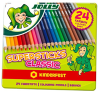 Jolly Supersticks Classic kleurpotloden 24 stuks