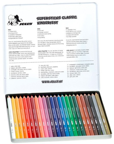 Jolly Supersticks Classic kleurpotloden 24 stuks-2