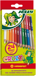 Jolly Crazy Colored Pencils 24 colors