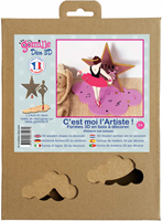 Gomille MDF Figures Ballerina Set 24x18 cm-2