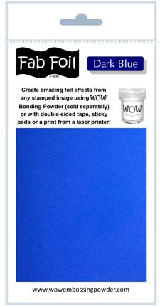Fabulous Foil Donkerblauw