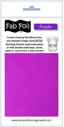 Fabulous Foil Paars