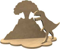 Gomille MDF Figures T-rex Set 24x17 cm