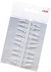 Styrofoam Ball Hangers plastic 20 pieces