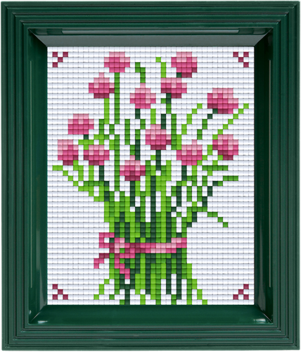 Pixelhobby Classic Bloemenserie 10x12 cm