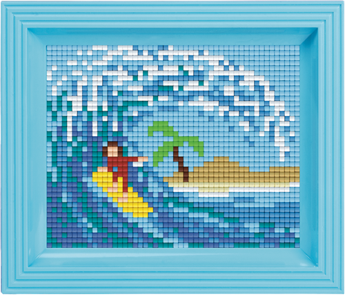 Pixelhobby Classic Surfen 10x12 cm-2