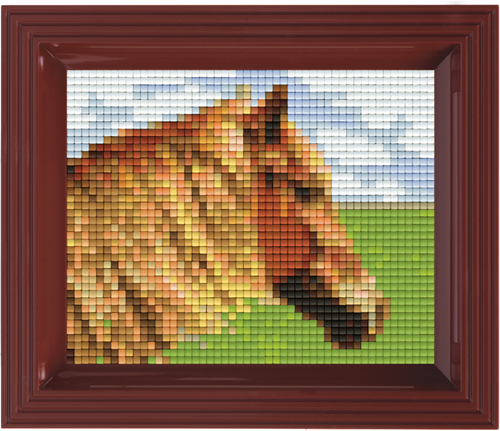 Pixelhobby Classic Paard 10x12 cm