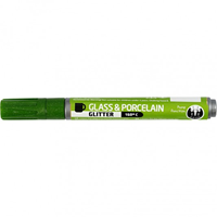 CC Glas- en Porseleinstift Semi-transparant Lichtgroen Glitter