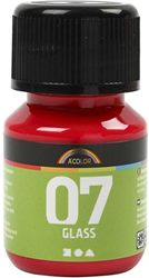 A-Color Glasverf Rood 30ml