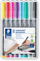 Staedtler Lumocolor Permanent Set Basic 8 pieces