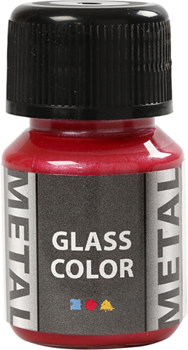 CC Glass Color Metal Rood 30ml