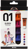 A-Color Acrylic Paint Glossy, 6 Secondary Colours 6x20 ml-2