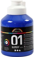 CC Kids Acrylverf Glossy Blauw 500 ml