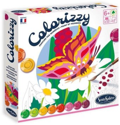 Colorizzy Schilder op Nummer Vlinder