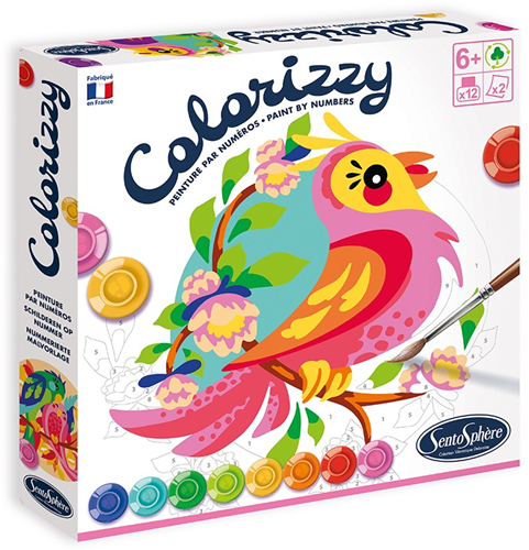 Colorizzy Schilder op Nummer Parkieten