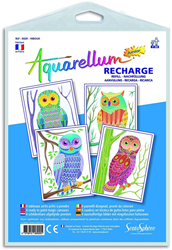 Aquarellum Refill Owls 18x25 cm