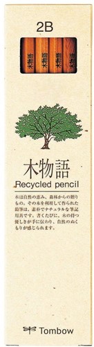 Tombow Recycled Grafietpotloden 12 stuk