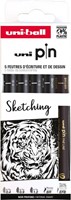 Uni Pin Fineliner Set 5 pieces Sketching
