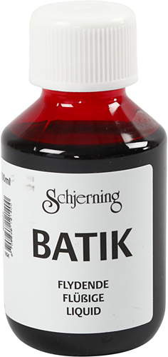 Schjerning Batikverf 100ml Rood