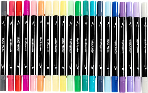 CC Textile Markers 20 pieces Light Colors-2