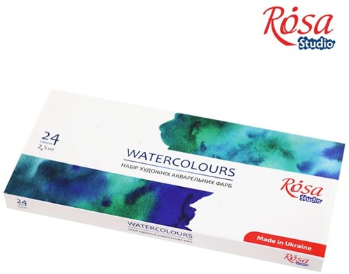 Rosa Studio Watercolor Verven Set 24 kleuren