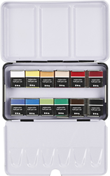Pigment Art Aquarelverf Set 12 ½ Pan