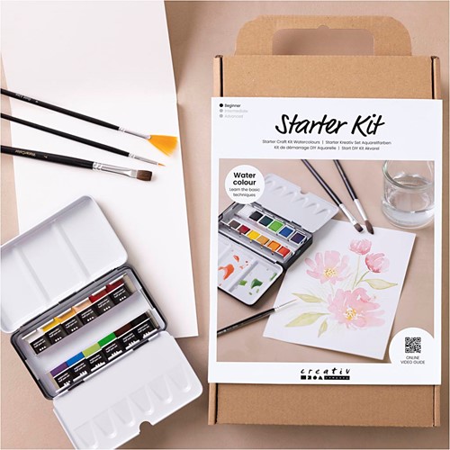 CC Starter Craft Kit Watercolours, 1 pack