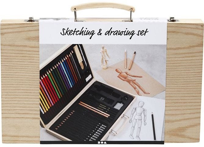 CC Sketch and drawing set, assorted colours, 1 pc iHobby