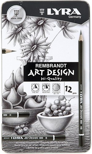 Lyra Art Design Tekenpotloden Set 12 stuks-2