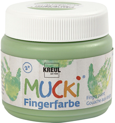 Mucki Vingerverf Groen 150 ml