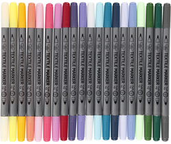 CC Textielstiften Secundair 20 stuks