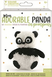 GC DIY pompom Kit Panda