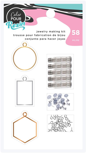 Color Pour Resin Sieraden Set 58 stuks